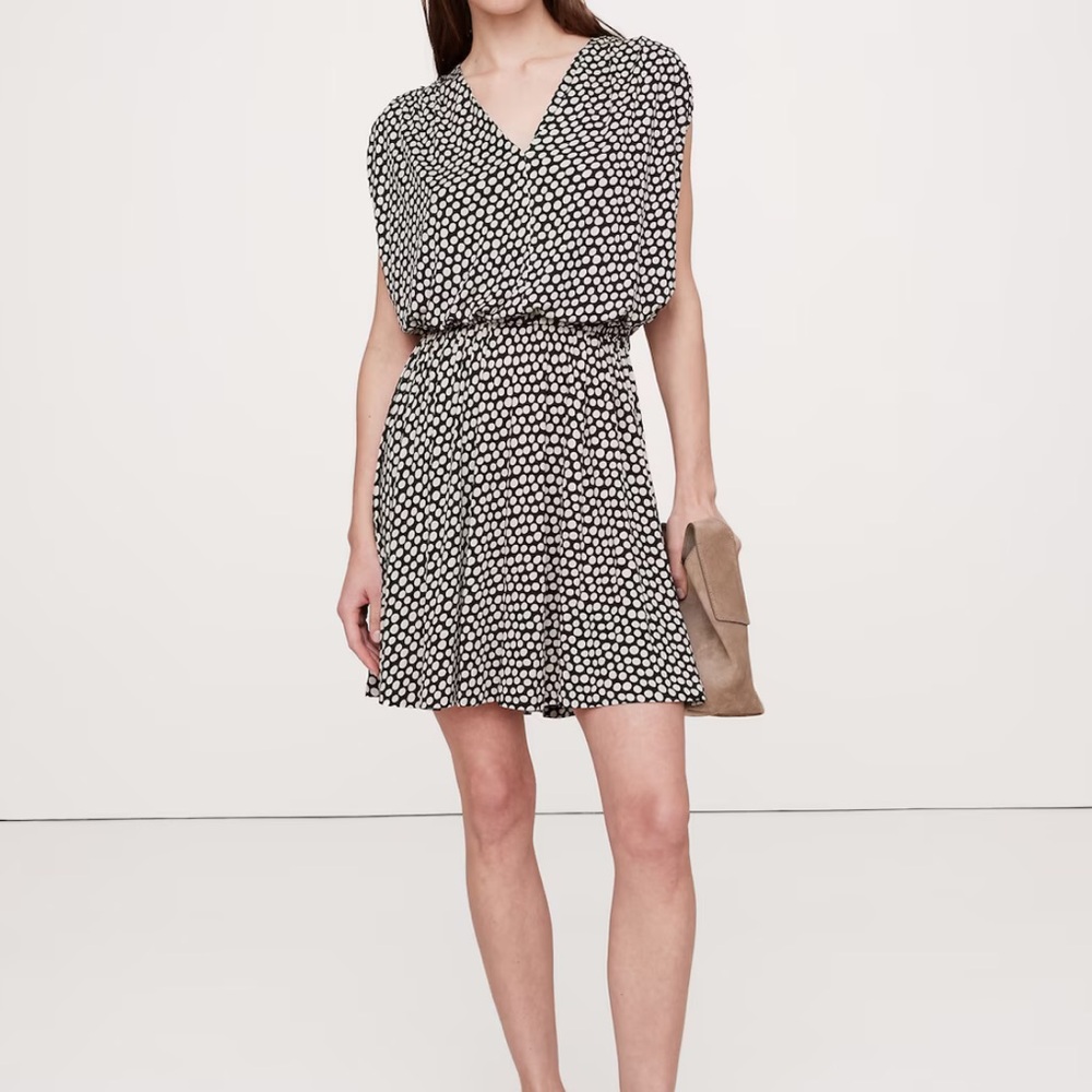 Banana Republic New with tags Polka Dot Backless Dress